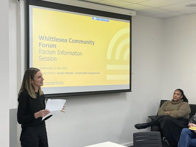 The Whittlesea anti-racism project is an incredibly important local...