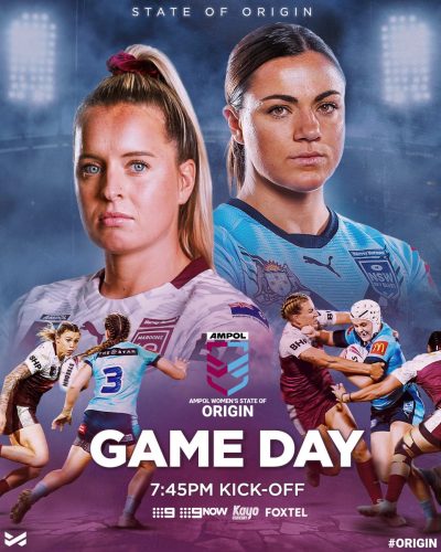 Go the maroons!
Can't wait to tune in tonight to the @NRLWomens State...