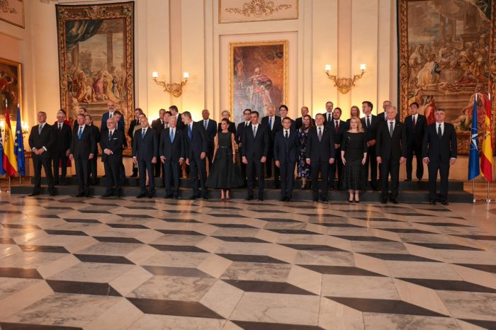Leaders have gathered for the NATO summit in Madrid to promote peace...