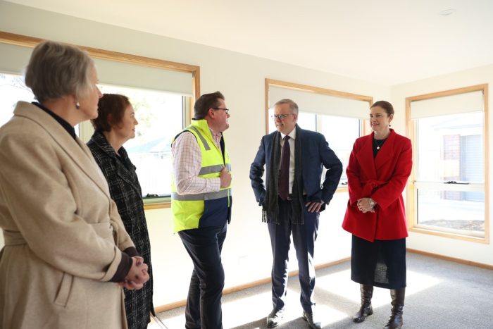We’re building 30,000 social and affordable homes like these ones in Hobart....