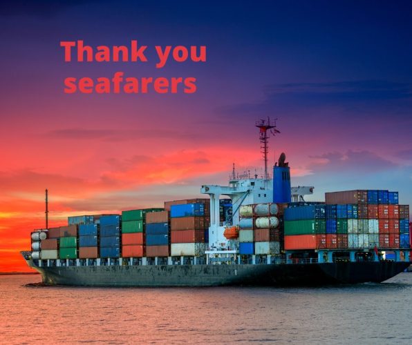 Today is the  Day of the Seafarer. 
Australia is dependent on...