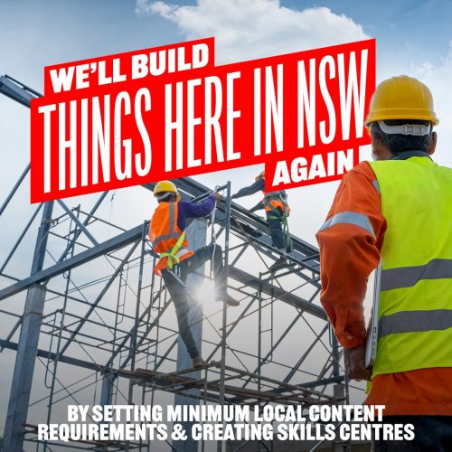 We don't just want to build things here - we have a plan to get it done.  Over...