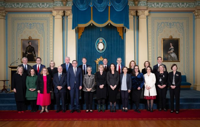 Dan Andrews: New Ministers.  Same goal – delivering for all Victorians. …