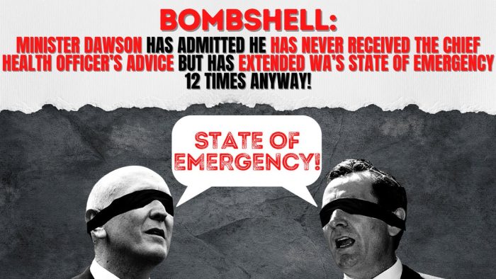 My friend and colleague Nick Goiran exposed Labor's Emergency Services Minister...