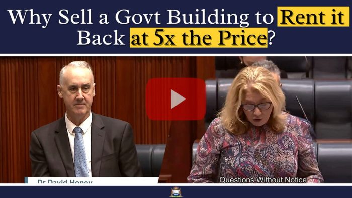 Why Sell a Govt Building to Rent it Back at 5x the Price? | Question  Watch...