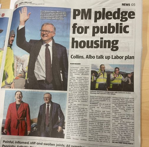 The Albanese Government is building 30,000 social and affordable housing...