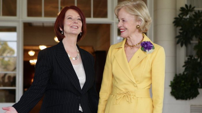 The ultimate flashback Friday!  12 years ago today, Julia Gillard made history...