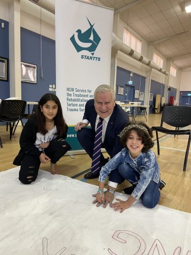 Attended the start of the #RefugeeWeek2022 Family Fun Day celebrations at...