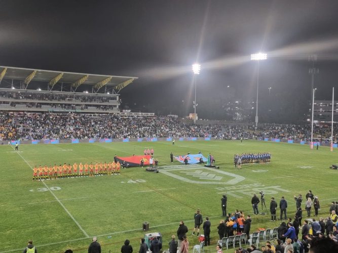A spectacular night of Pacific rugby league at the Pacific Test....