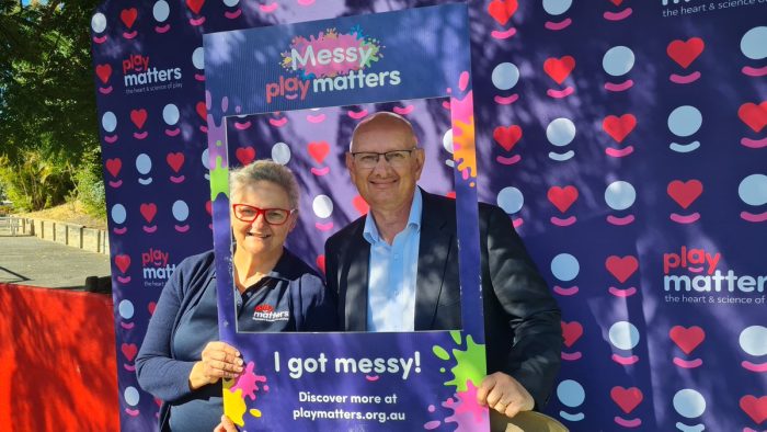 Every year Play Matters Australia hosts Messy Day allowing parents...