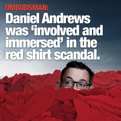 Victoria’s Ombudsman has found that Daniel Andrews was ‘involved and i...