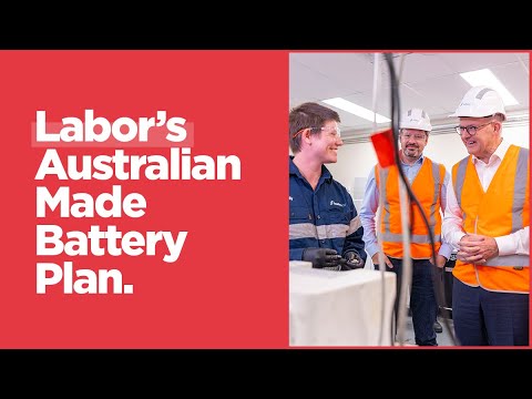 Anthony Albanese MP: Labor’s Australian Made Battery Plan | LIVE from Gladstone