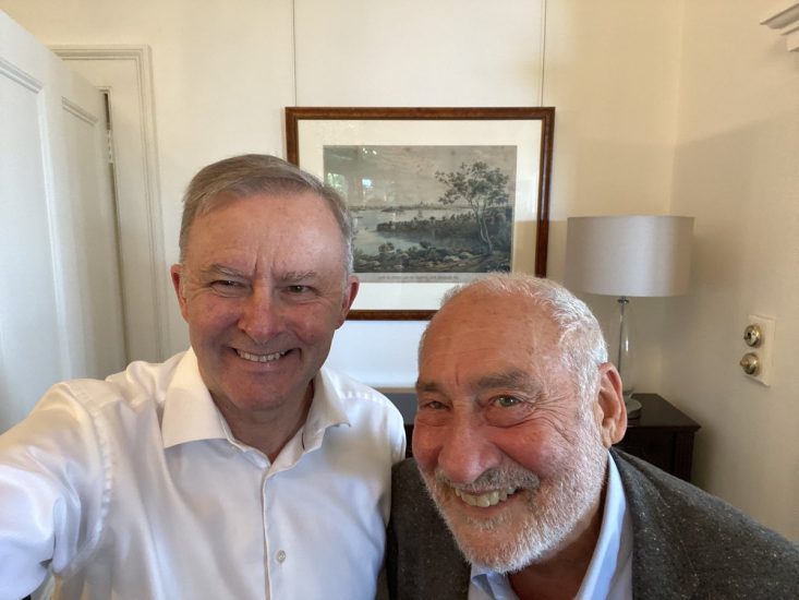 Thanks to ⁦@JosephEStiglitz⁩ for the discussion about the global...