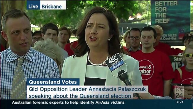Australian Labor Party (State of Queensland): Queenslander’s finally have their chance to send Newman a message