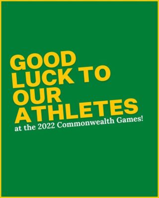 The 2022 Commonwealth Games has now officially begun! Good luck to all...