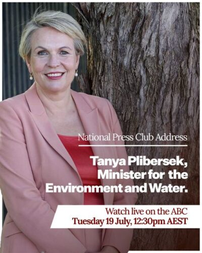 Tune into the ABC tomorrow as Tanya Plibersek gives her Stat...