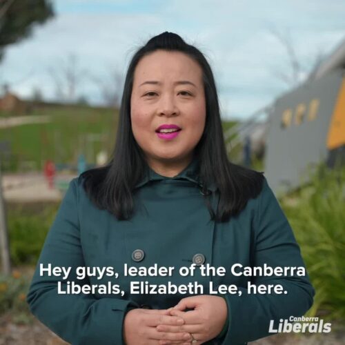 The Canberra Liberals team is working hard to hold this Labo...