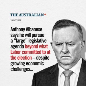 It seems Natasha Fyles is advising Albo on how to govern without a mandate ...