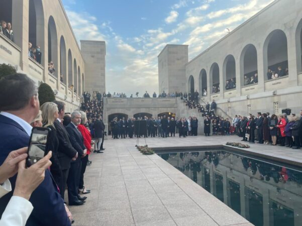 It was an honour to attend the Last Post ceremony at the Australian Wa...