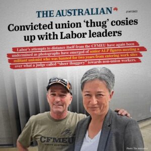 By abolishing the ABCC, Labor is putting the militant CFMEU and Labor'...