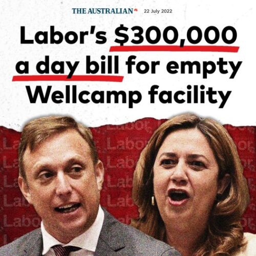 The Palaszczuk Labor Government has its priorities all wrong...