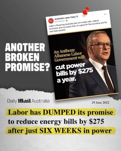 Last time Labor were in government, electricity prices more ...