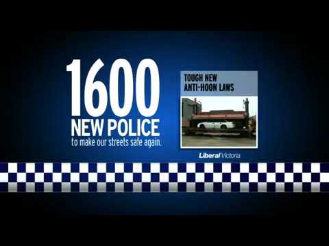Liberal Victoria: Making Victoria safe again – Victorian Coalition pledge 1600 new police
