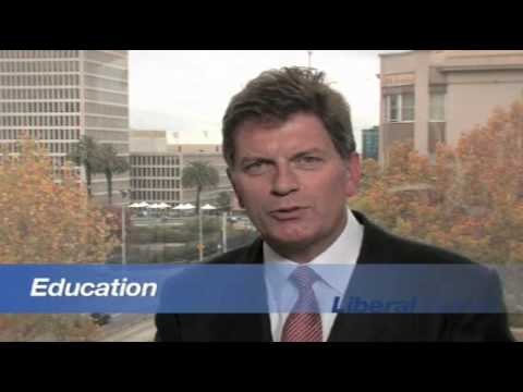 Ted Baillieu talks about the issues affecting Victoria