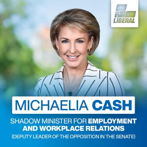 Congrats to Michaelia Cash, Andrew Hastie, Nola Marino, Dean...