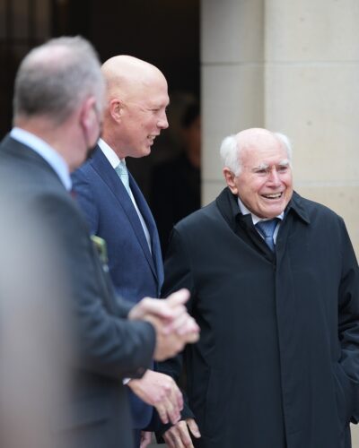 It was an honour to be joined by former Prime Minister John Howard at ...