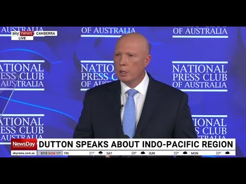 Peter Dutton MP: National Press Club Address – 26 November 2021 | Hon. Peter Dutton MP