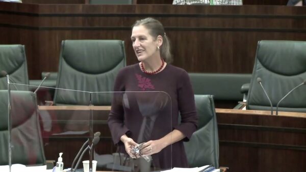 Tasmanian Greens MPs: Public Health Advice on Lifting of Mask Mandates, Cassy O’Connor MP, 24 March 2022