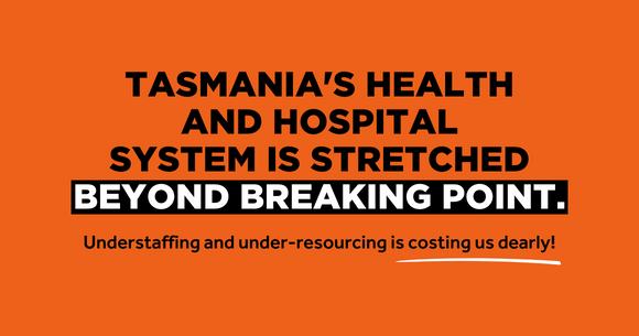 Tasmanian Labor: Instead of continuing to push our hardworking nurses and paramedics to brea…