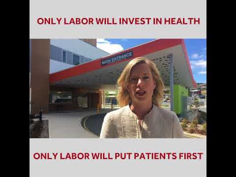 Only Labor Will Invest In Health