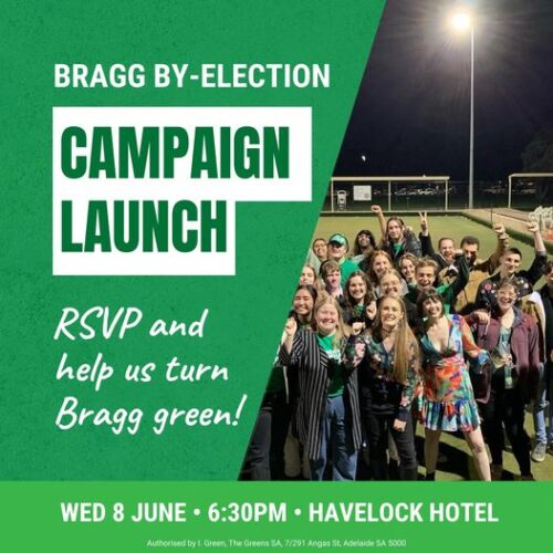 Tomorrow, we're launching our campaign for the Bragg by-election.  Along w...