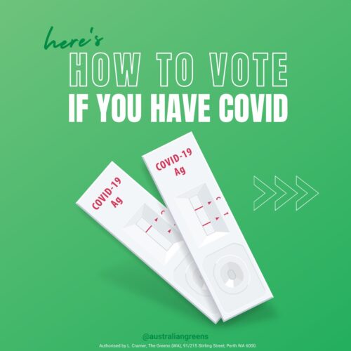 Have you caught COVID and are still needing to vote?...