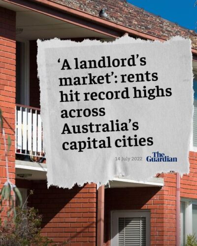 Across Australia's capital cities, rents are hitting record highs. In Melbo...