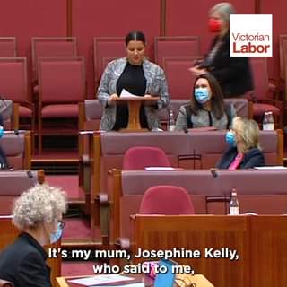 A powerful first speech by Labor's first Indigenous Senator for Victor...