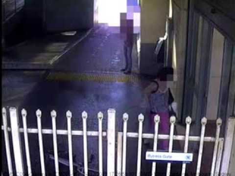 PSOs capsicum spray passenger at Broadmeadows Train Station - Cam4