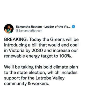 Coal is a leading cause of the climate crisis. And Victoria has Austra...