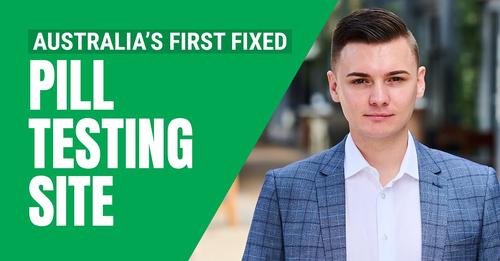 ACT Greens: Tour: Australia’s First Permanent Pill Testing Site