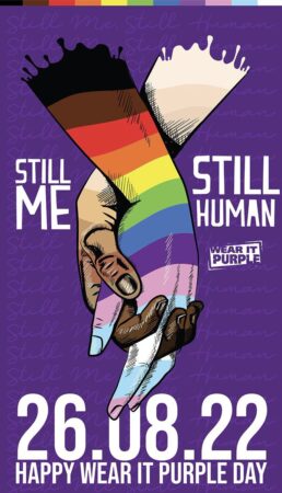 Andrew Barr MLA: Happy #WearItPurpleDay  This year’s theme is “Still Me, Still Human”. …