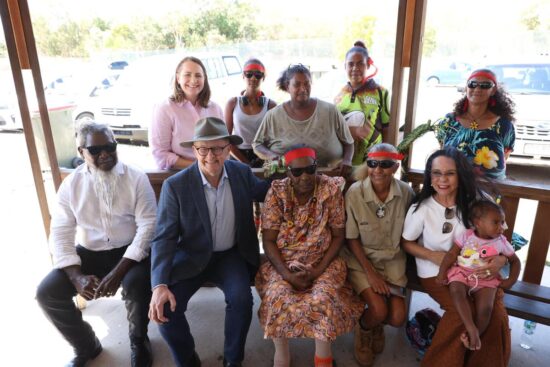 Arrived to a very warm welcome in the Torres Strait, with Minister for...