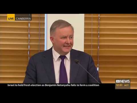 Endorsement as the 21st Leader of the Australian Labor Party - 30 May 2019