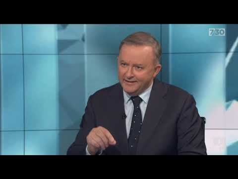 Interview with Leigh Sales on 7:30, 11th June 2019