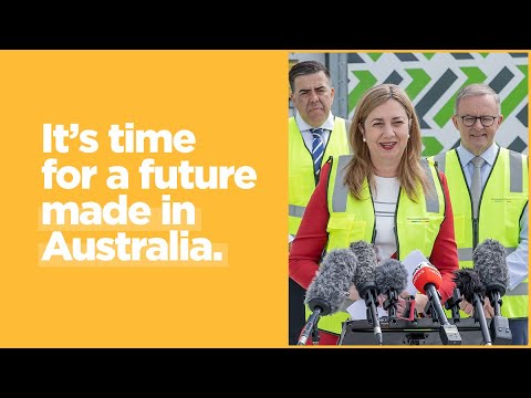 It's time for a future made in Australia | LIVE with Annastacia Palaszczuk