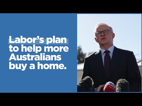 Labor will help more Australians buy a home | LIVE from Gosford