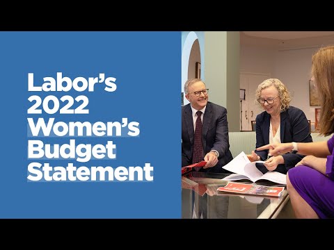 Labor's 2022 Women's Budget Statement