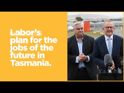 Anthony Albanese MP: Labor’s plan for the jobs of the future in Tasmania | LIVE from Sorell with Brian Mitchell