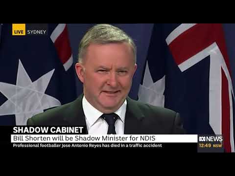 Anthony Albanese MP: Press Conference – Announcing Shadow Ministry – 2 June 2019